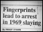 Fingerprints from 1972 case