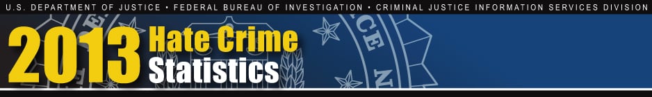 Fbi 2013 ucr crime report
