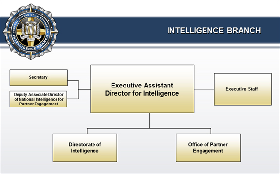 Intelligence Branch Organization Chart