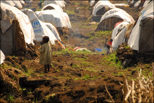 Ugandan Refugee Camp in November 2007 (U.S. Holocaust Memorial Museum Photo)