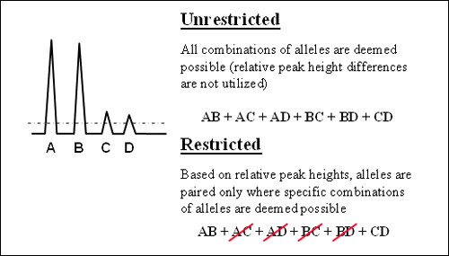 Restricted Versus Unrestricted Calculations
