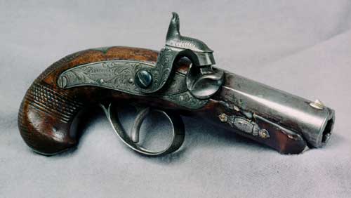Figure 3. Deringer Pistol Used by John Wilkes Booth to Assassinate Abraham Lincoln