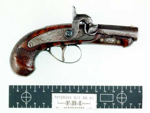 Figure 7. The Booth Deringer pistol, Right Side