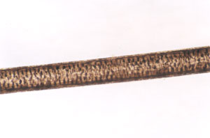 Figure 125 is a photomicrograph of chinchilla hair. 