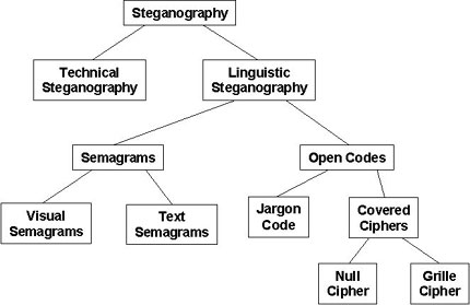 igure 1 shows the classification     of steganography techniques (Adapted from Bauer 2002).