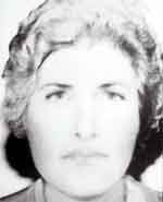Graphic image showing the facial reconstruction of a female from a 1990 FBI case