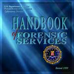 CD-ROM cover graphic for the Handbook of Forensic Services