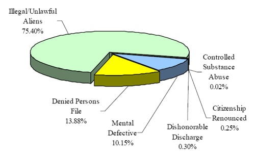 NICS Operations Report 2007: Index Categories by Percentage