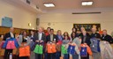 The FBI Chicago Field Office and the Chicago/Rockford FBI Citizens Academy Alumni Association recently partnered with Operation Warm to provide new coats to students at two Chicago-area schools in preparation for the upcoming winter. 