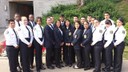Explorers from the FBI’s New York Office (in blue blazers) are joined by Explorers from the DEA’s New York Office (in white shirts) at the National Law Enforcement Exploring Conference, held July 14-19, 2014 at Indiana University in Bloomington, Indiana. 