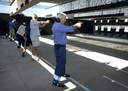 On October 19, 2013, participants in the fall session of the Sacramento FBI Citizens Academy spent the day at the firing range. Class members learned about the weapons and techniques used by the Bureau, and—after a safety briefing—had the opportunity to fire weapons (above).